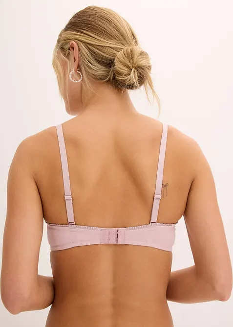 Vyztužená podprsenka s kosticemi a měkkou organickou bavlnou (2 ks v balení), bonprix