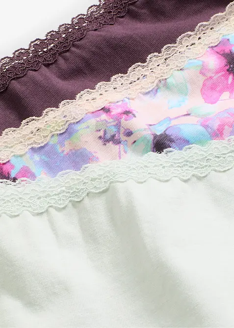 Maxikalhotky s organickou bavlnou (4 ks v balení), bonprix