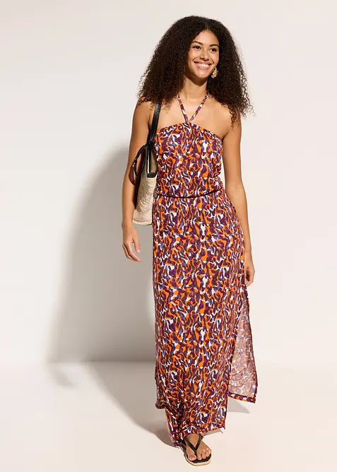 Plážové šaty ze splývavé viskózy, bonprix