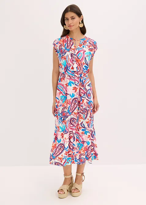 Splývavé košilové šaty, bonprix