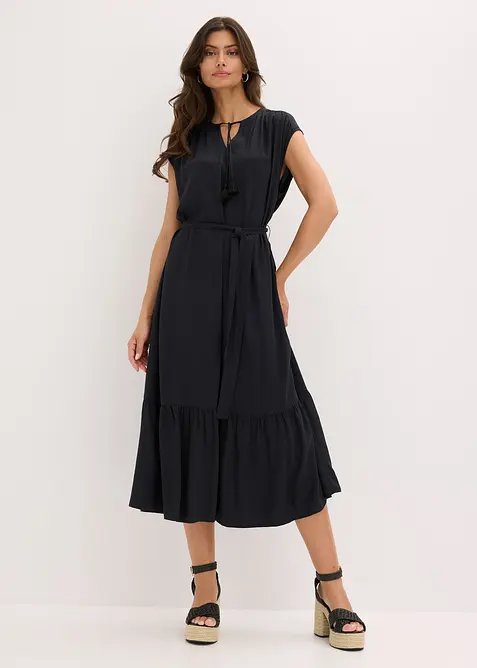 Splývavé košilové šaty, bonprix