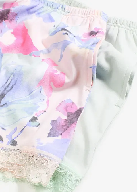 Šortky na spaní (2 ks v balení) z měkké viskózové směsi, bonprix