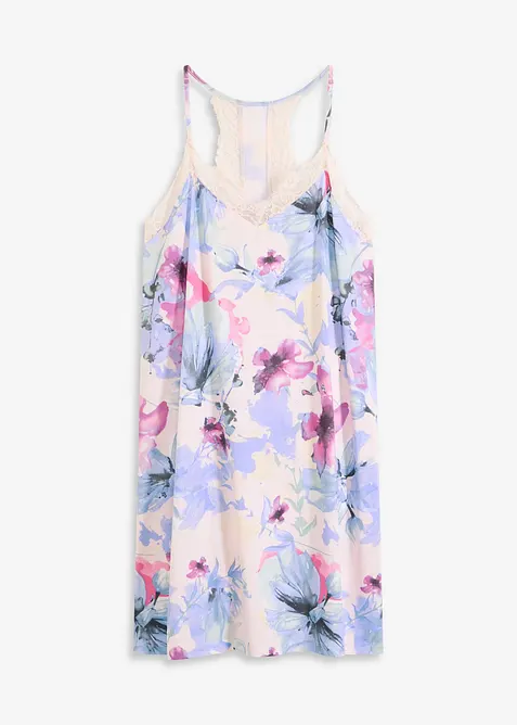 Krátká noční košile z měkké viskózové směsi, bonprix