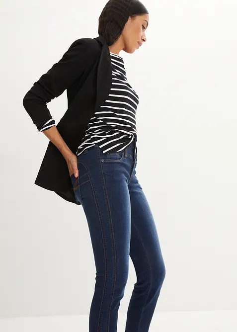 Slim džíny High Waist, stahovací, bonprix