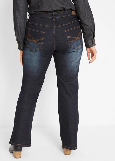 Tvarující džíny Bootcut, Mid Waist, bonprix