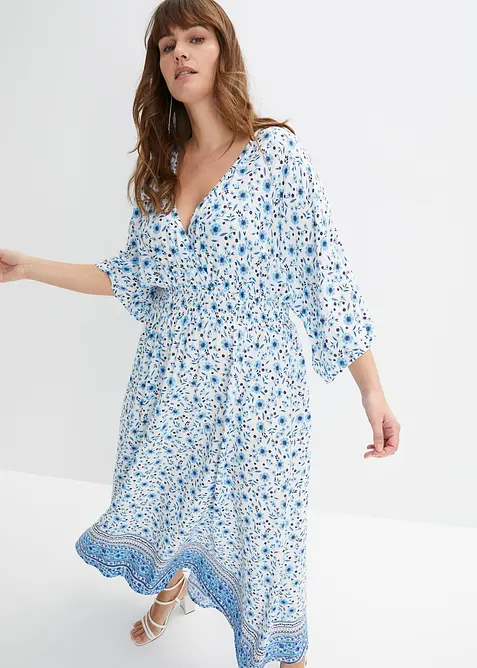 Maxi šaty z čisté viskózy, bonprix