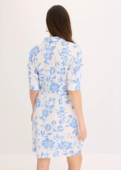 Halenkové šaty ze splývavé viskózy, bonprix