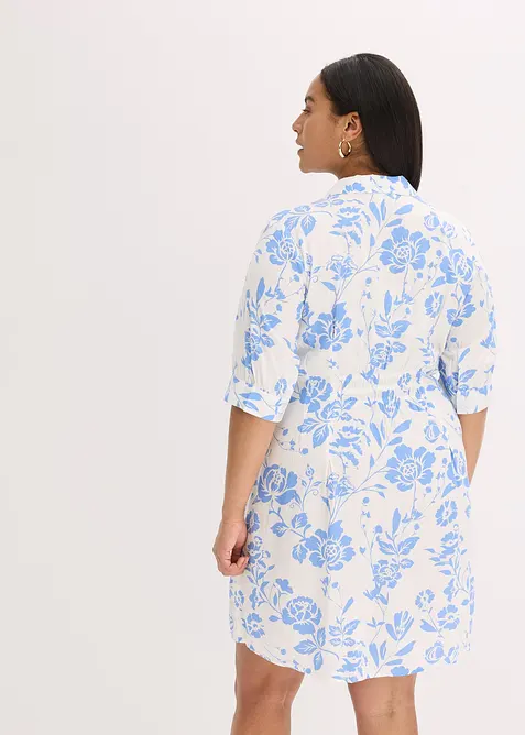 Halenkové šaty ze splývavé viskózy, bonprix