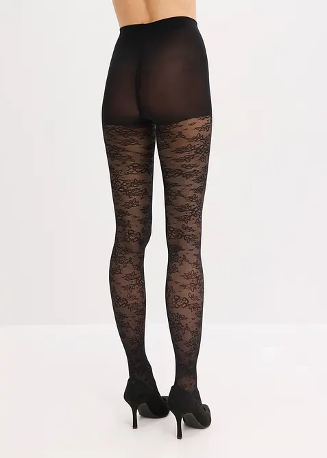 Punčochové kalhoty z krajky, bonprix