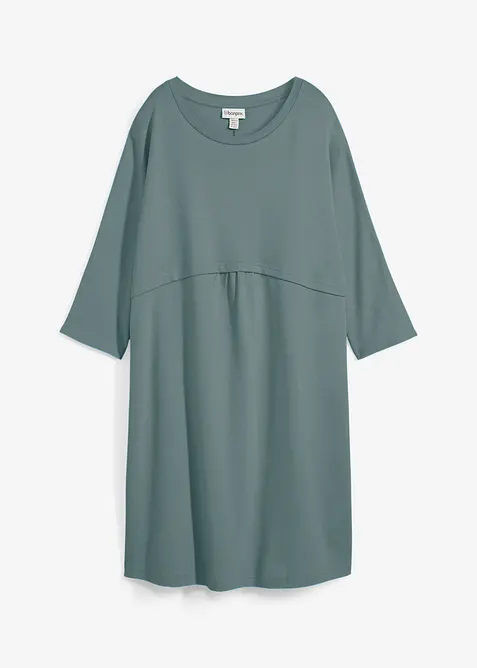 Úpletové šaty z organické bavlny, bonprix