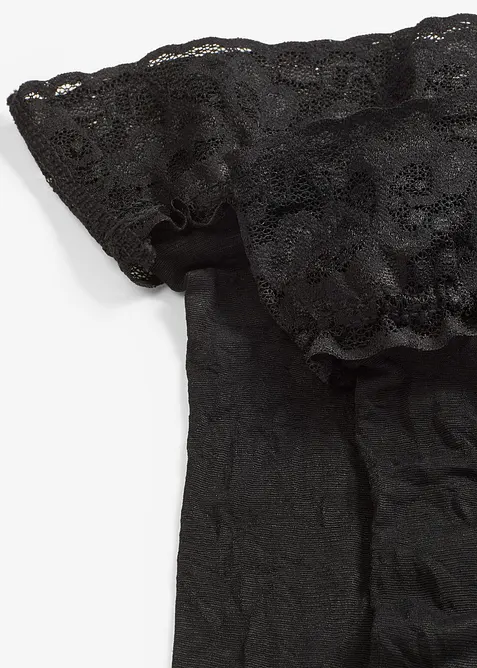 Podvazkové punčocháče 20 den, bonprix