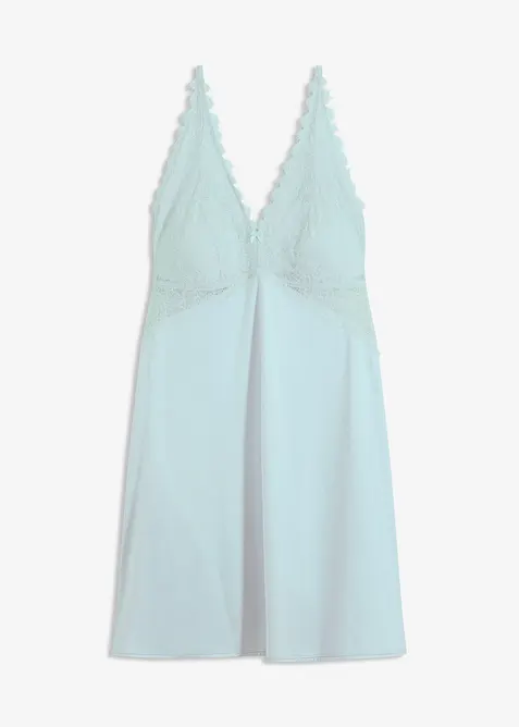 Negližé s lesklým materiálem, bonprix