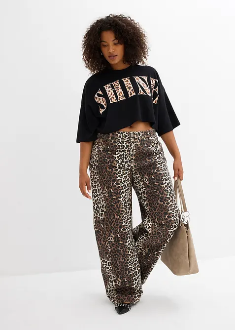 Krátké tričko z čisté organické bavlny, bonprix