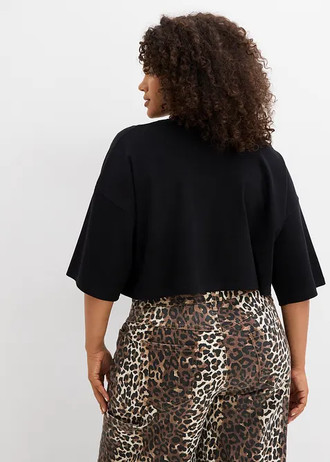 Krátké tričko z čisté organické bavlny, bonprix