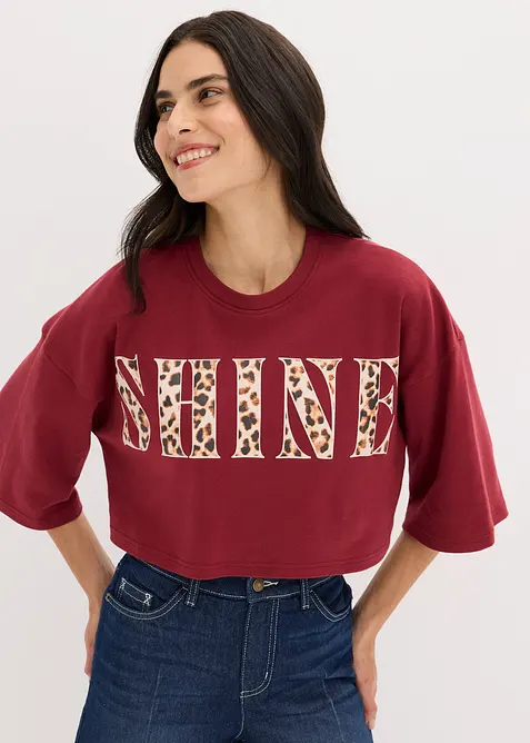 Krátké tričko z čisté organické bavlny, bonprix