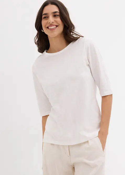 Tričko z čist&eacute; organick&eacute; bavlny (2 ks v balen&iacute;), bonprix