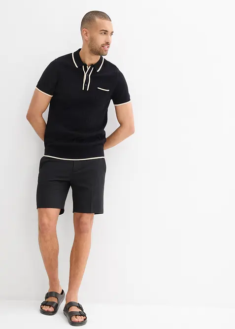 Polo triko s kontrastními detaily, bonprix