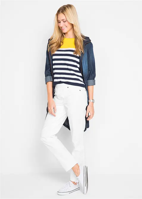 Keprov&eacute; treg&iacute;ny z elastick&eacute; bavlněn&eacute; směsi, bonprix