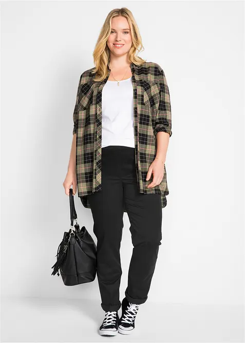 Keprov&eacute; treg&iacute;ny z elastick&eacute; bavlněn&eacute; směsi, bonprix