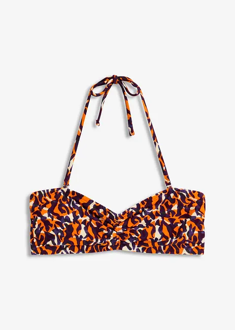 Bandeau bikinová podprsenka s odnímatelnými ramínky, bonprix