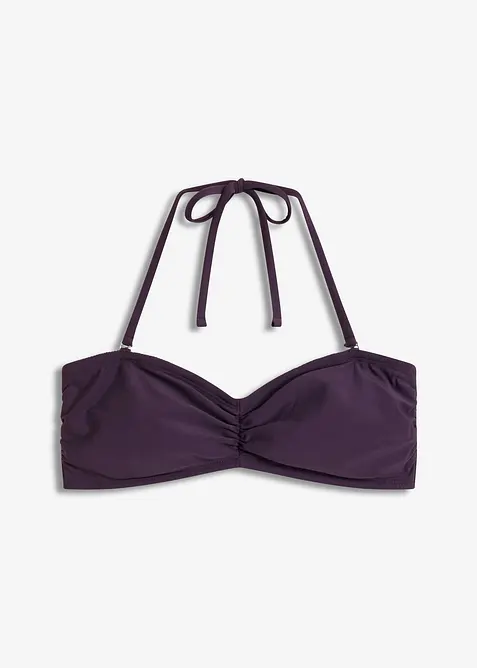 Bandeau bikinov&aacute; podprsenka s odn&iacute;mateln&yacute;mi ram&iacute;nky, bonprix
