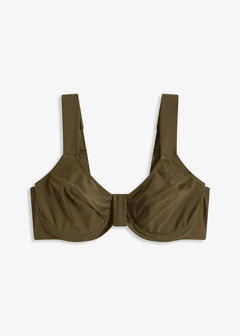 Zmenšovací bikinová podprsenka se širokými ramínky, bonprix