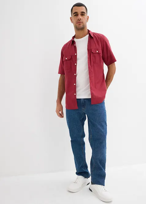 Košile s krátkým rukávem, z čisté bavlny, bonprix