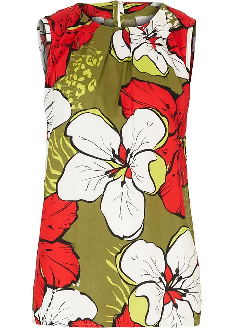 Halenkový top z viskózy, bonprix