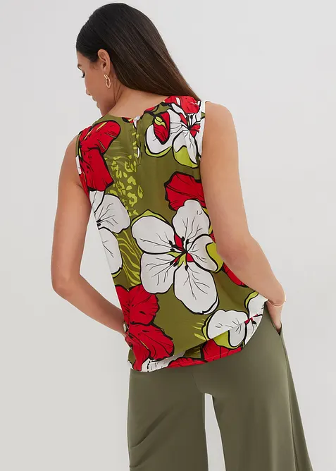 Halenkový top z viskózy, bonprix