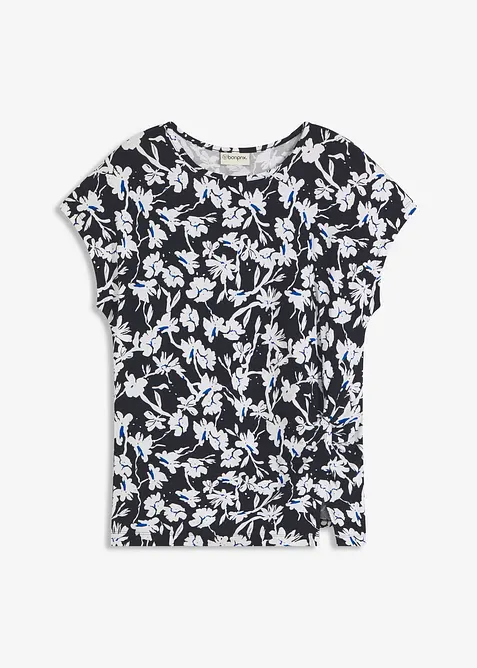 Tričko s ozdobným uzlem, bonprix