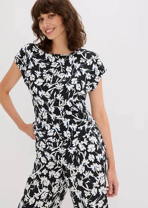 Tričko s ozdobným uzlem, bonprix