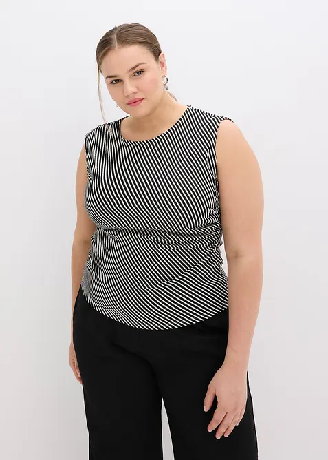 Tričko s nařasením, bonprix