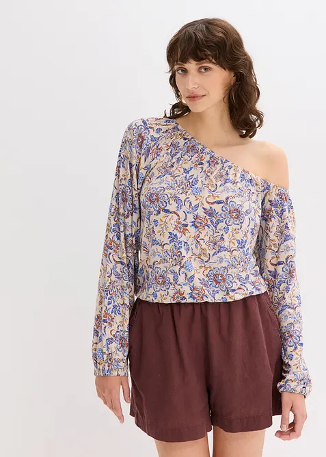 Tričko na jedno rameno, bonprix