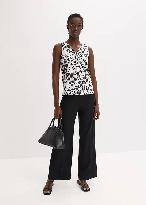 Top s vázačkou, bonprix