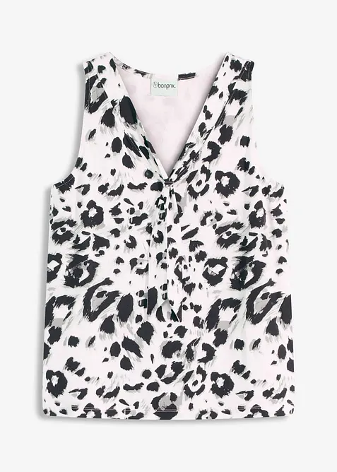 Top s vázačkou, bonprix