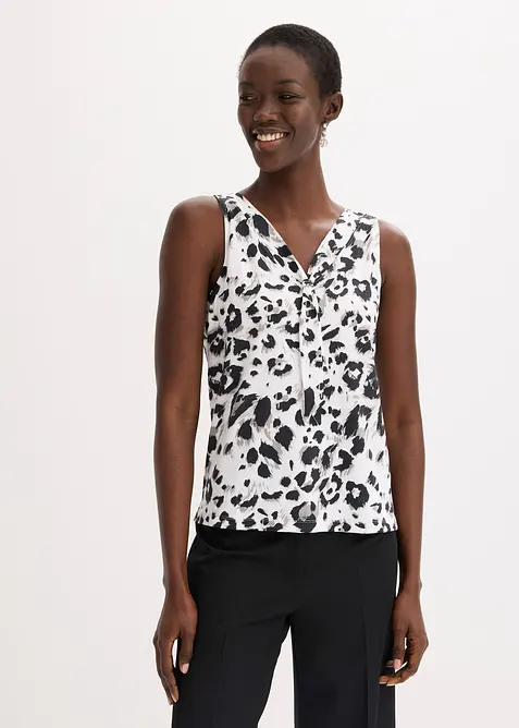 Top s vázačkou, bonprix