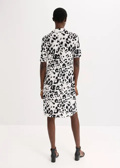 Úpletové šaty s kapsami, bonprix