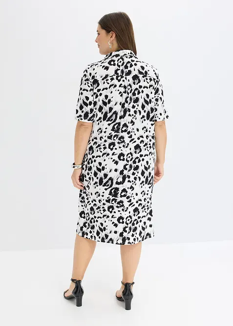 Úpletové šaty s kapsami, bonprix