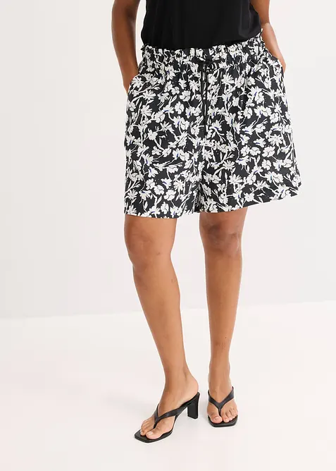 Lněné šortky, bonprix