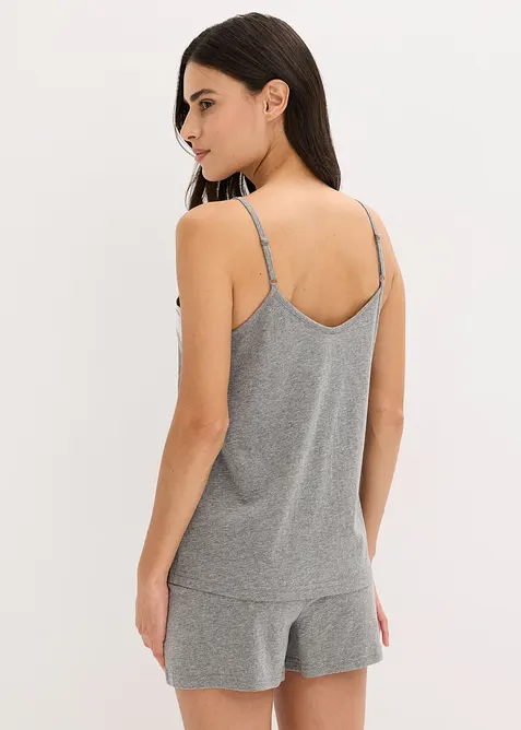 Krátké pyžamo s jemnou krajkou, bonprix