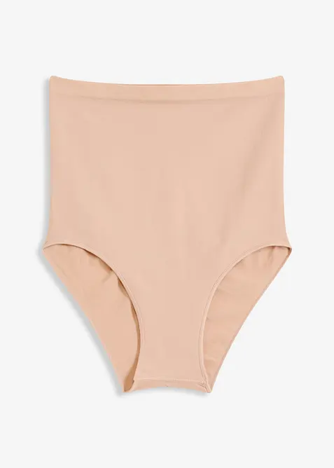 Bezešvé stahovací kalhotky s vysokým pasem, střední tvarující efekt, bonprix