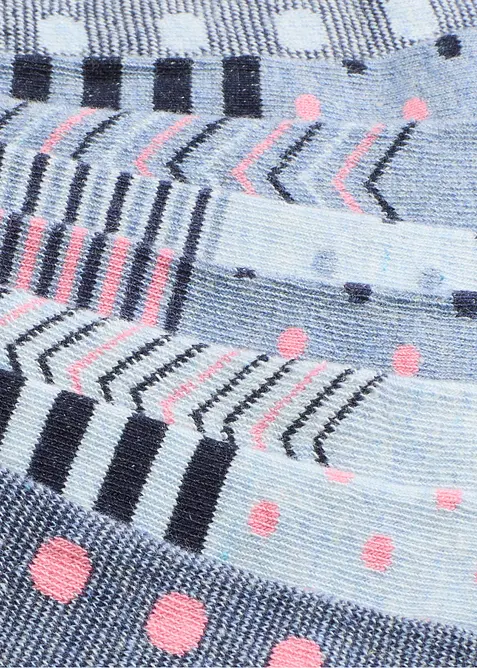 N&iacute;zk&eacute; ponožky s organickou bavlnou (8 ks v balen&iacute;), bonprix