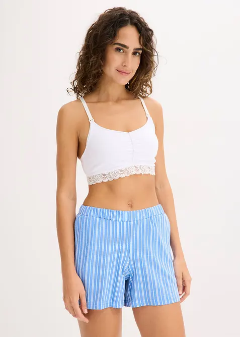 Kojící podprsenka bez kostic, s organickou bavlnou (2 ks v balení), bonprix