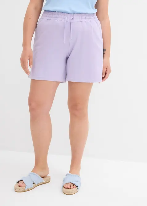 Teplákové šortky z čisté bavlny, bonprix