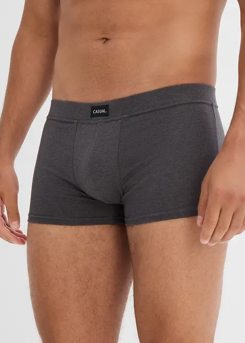 Bokové boxerky s bavlnou (3 ks v balení), bonprix