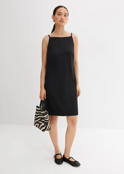 Mini šaty ze splývavého materiálu scuba, bonprix