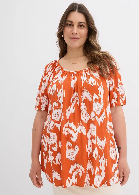 Tuniková halenka z měkké viskózy, bonprix