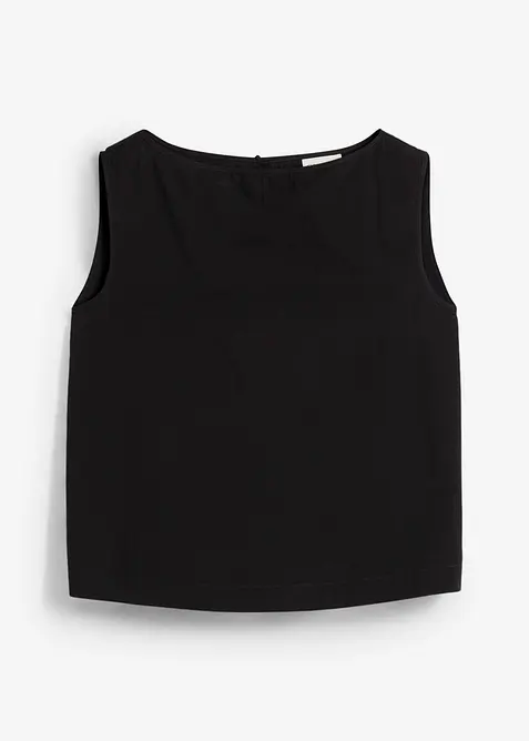 Halenkový top z čisté bavlny, bonprix