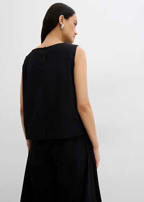 Halenkový top z čisté bavlny, bonprix