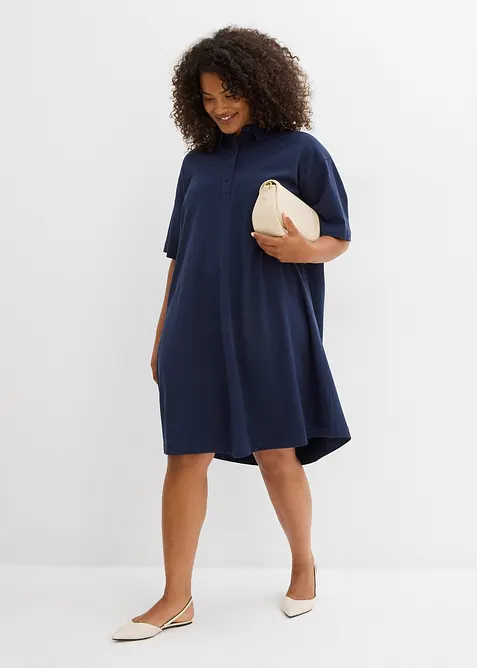 Šaty pólo z čisté bavlny, bonprix